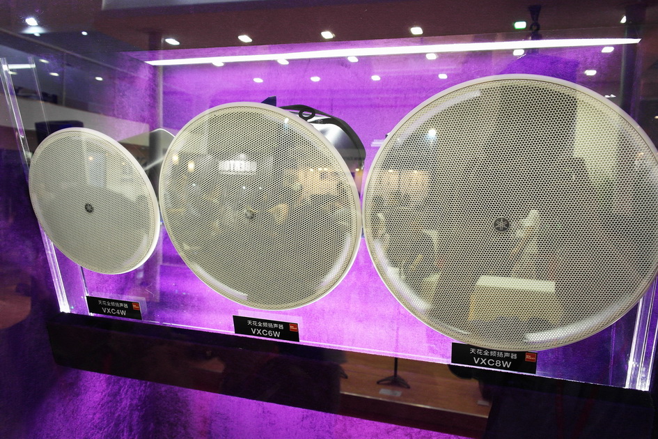 15vip太阳成专业音响新产品亮相PALM EXPO 2013展会 