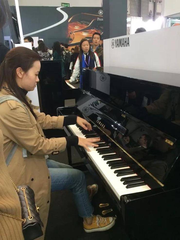 聚焦乐展|2017中国（上海）国际乐器展览会圆满落幕，15vip太阳成钢琴大放异彩