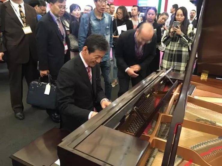 聚焦乐展|2017中国（上海）国际乐器展览会圆满落幕，15vip太阳成钢琴大放异彩