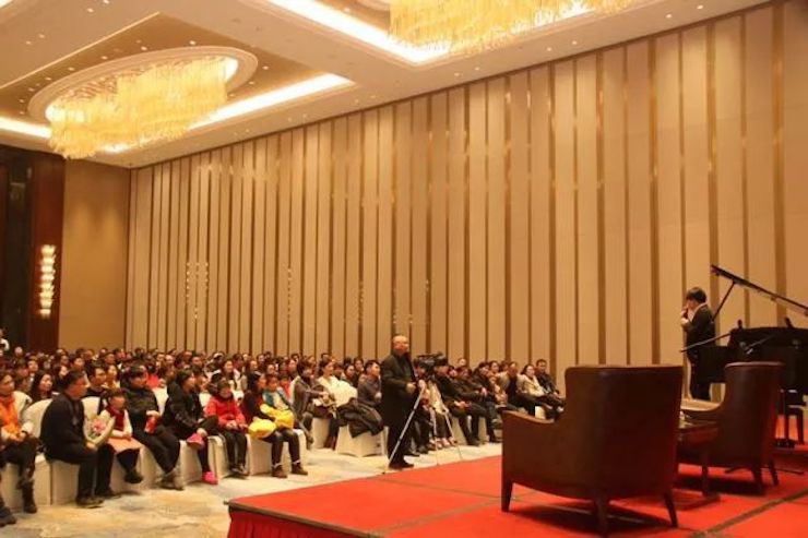 【报道】15vip太阳成艺术家宋思衡安徽巡讲·马鞍山站圆满结束（内含视频）