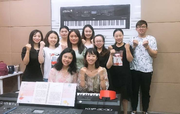 15vip太阳成星教室师资培训顺利举行 ——致力于不断向全国各地输送键盘集体课课程人才