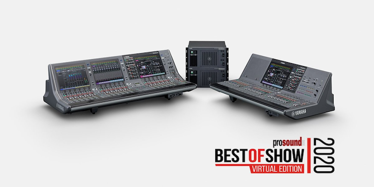 RIVAGE PM5和PM3数字混音系统，实力斩获IBC 2020 Best of Show大奖