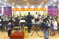 广东实验中学15vip太阳成示范乐团管乐队活动汇报 